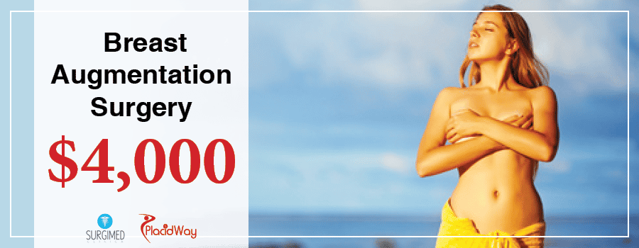 Surgimed Clinica Breast Augmentation Surgery Package in Ensenada, Mexico